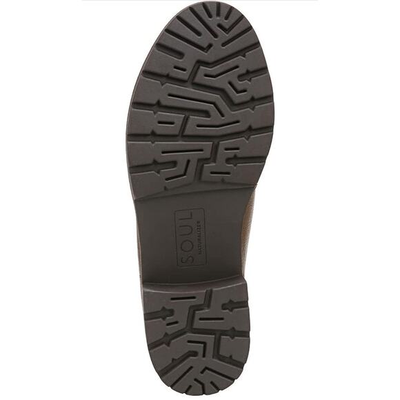 SOUL Naturalizer Women's Nailah Ankle Boot, Brown, Size 9.5 Lace Up Boots - Picture 3 of 6